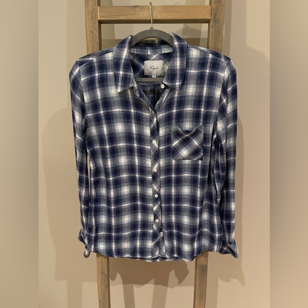 Rails hunter plaid button down shirt